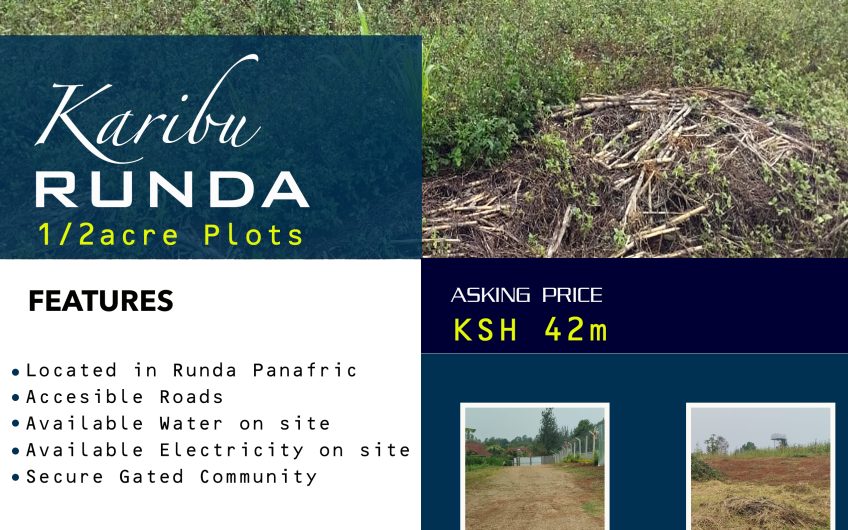 Prime 1/2acre Plot – Runda Panafric