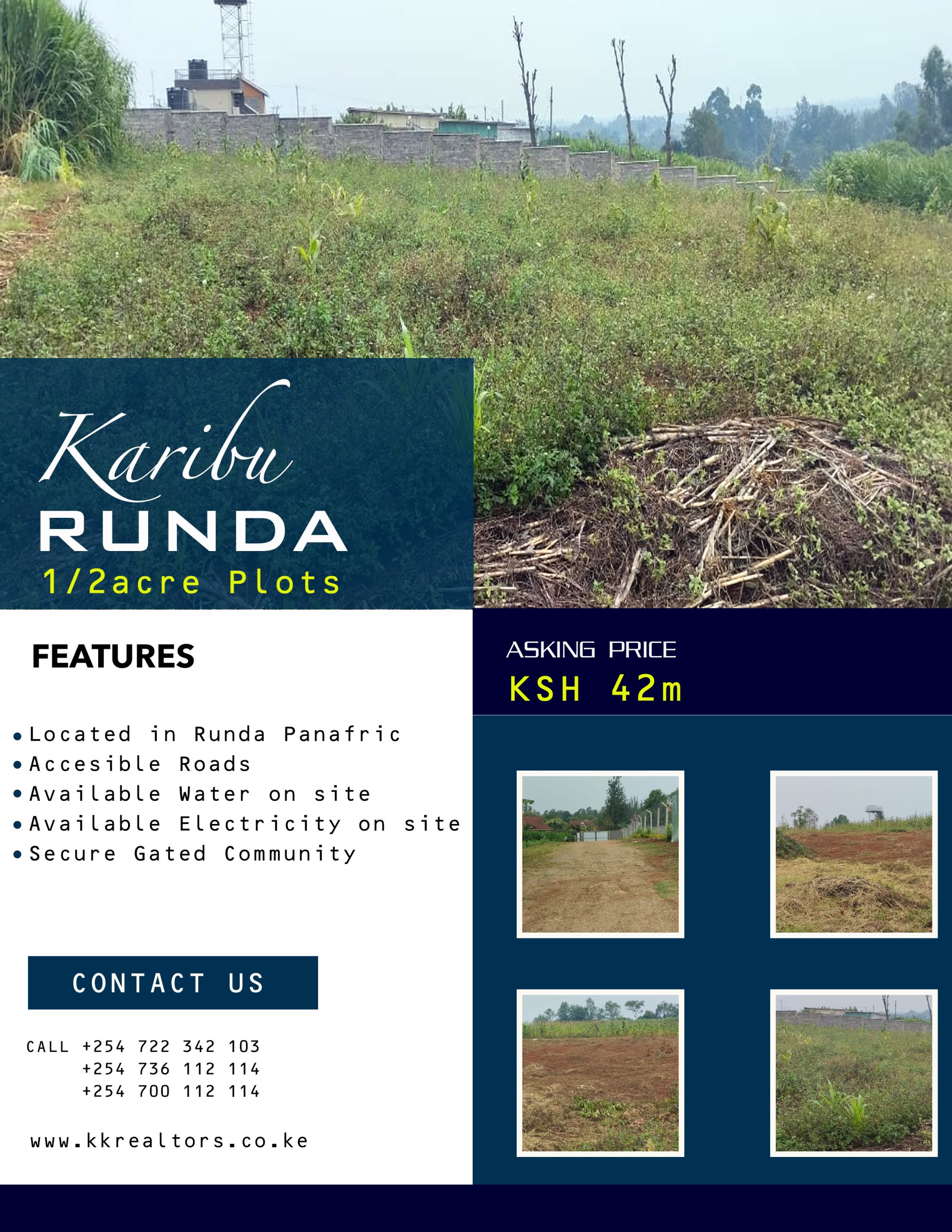 Prime 1/2acre Plot - Runda Panafric