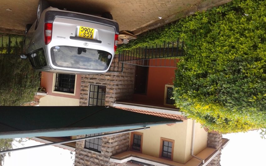 4BR all ensuite with a DSQ – FourWays, Kiambu RD